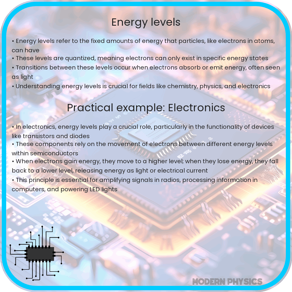 Energy levels