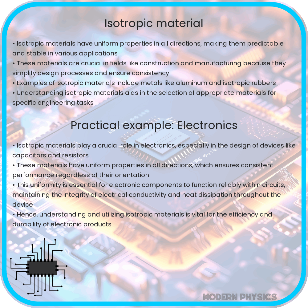 Isotropic material