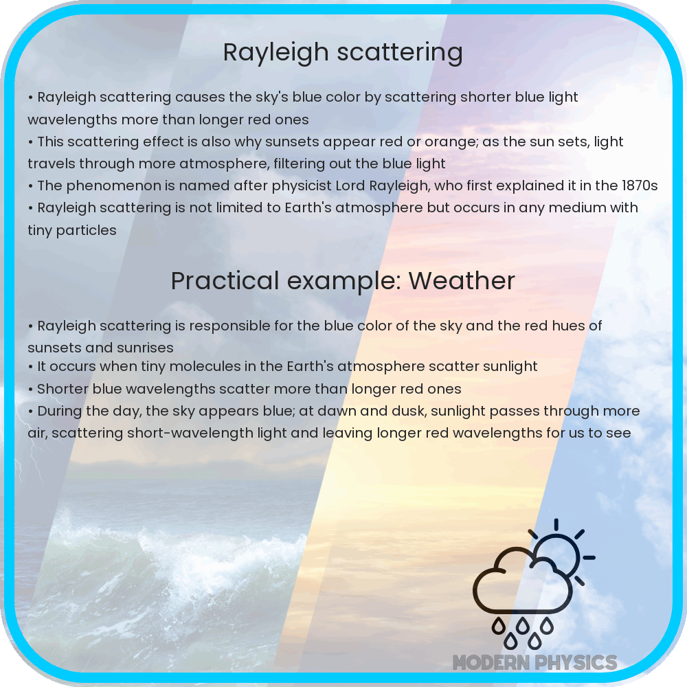 Rayleigh scattering