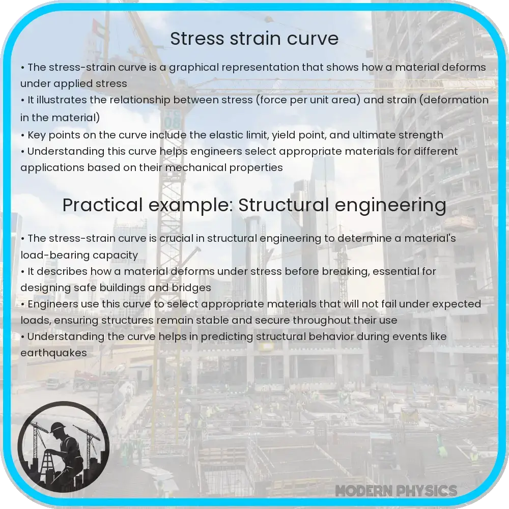 Stress-strain curve