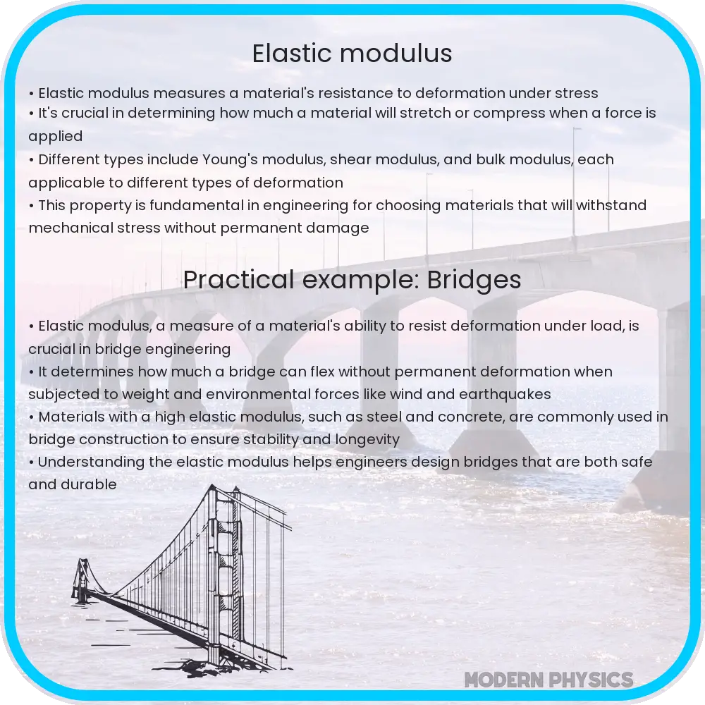 Elastic modulus